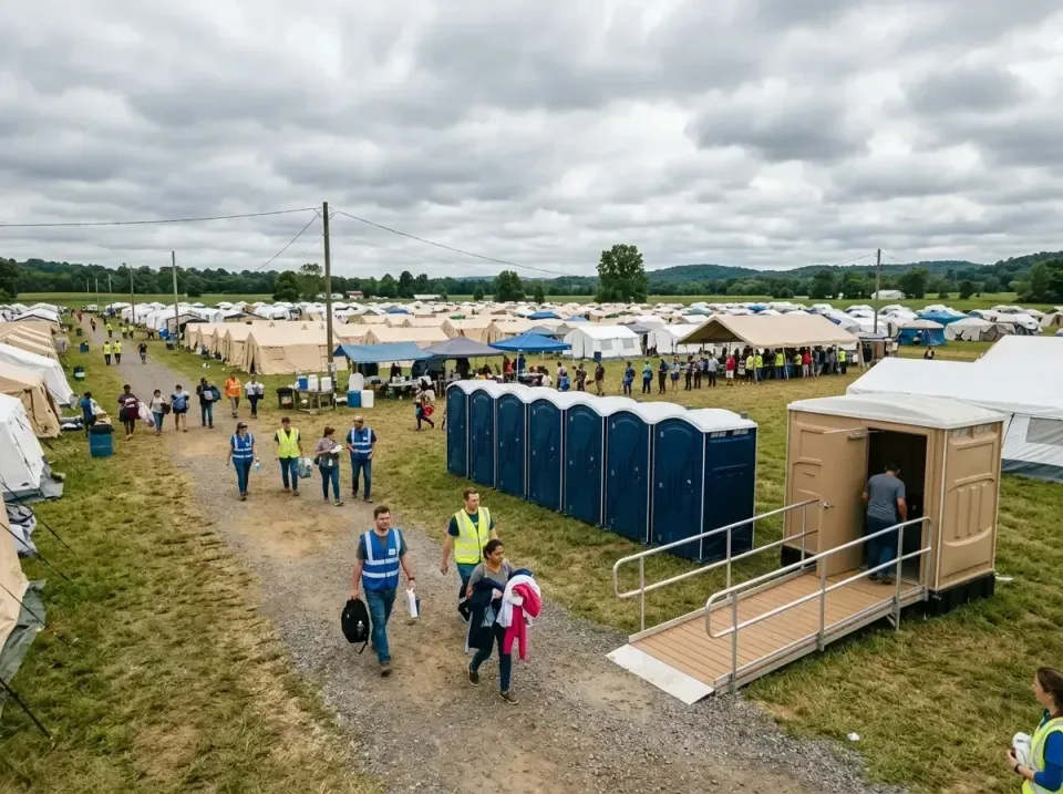 disaster-relief-camp-restrooms-010 — frequently asked questions, Dumpster & Portable Bathrooms Rental in Weatherly, PA